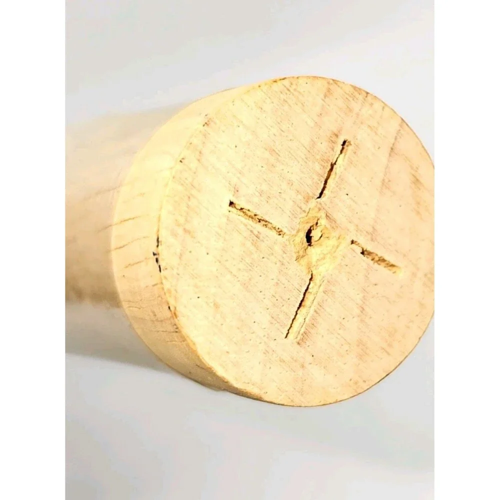 Wood French Rolling Pin 20 Inch Tapered NoHandles Pastry Dough Baking NEW